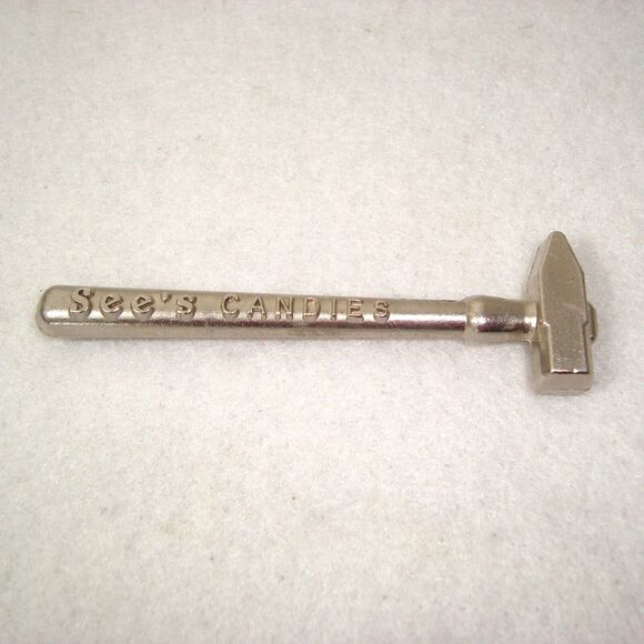 Vintage See’s Candies Toffee Hammer Candy Hammer - Picture 1 of 5